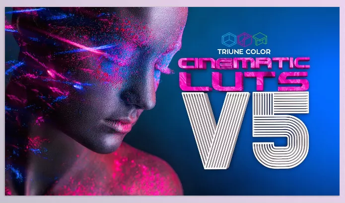 LUT Pack – CINEMATIC LUTS V5 by Triune Digital – Download