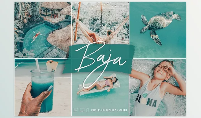 Lightroom Preset – The Baja Breeze Tropical Lightroom Preset Collection by Signature Edits – Download