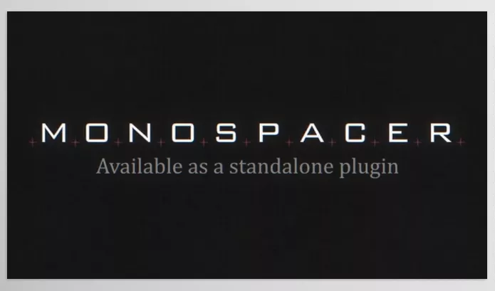 Plugin – Monospacer by Plugin Everything – Download