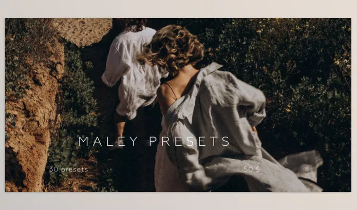 Lightroom Preset – MALEY PRESETS by Maley Photo – Download