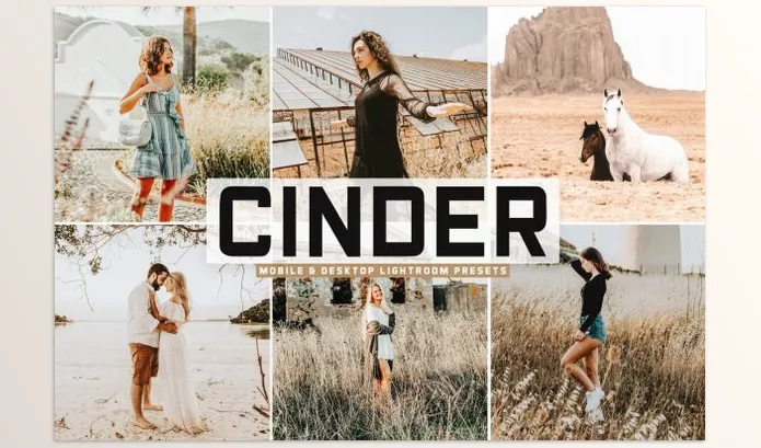 Lightroom Preset – Cinder Mobile and Desktop Lightroom by Creativetacos – Download