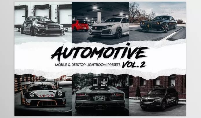Lightroom Preset – Automotive Vol. 2 – 15 Premium Lightroom Presets by ClauGabriel – Download