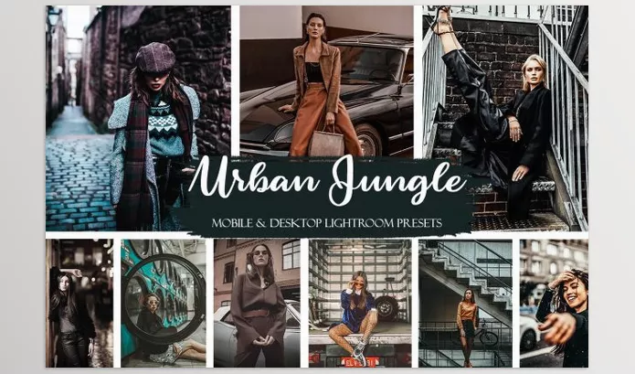 Lightroom Preset – Urban Jungle Mobile and Desktop Presets by Liquid Amethyst Art – Download