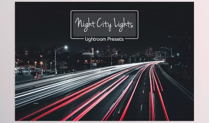 Lightroom Preset – 10 Lr Presets Night City Lights by HappyNews – Download