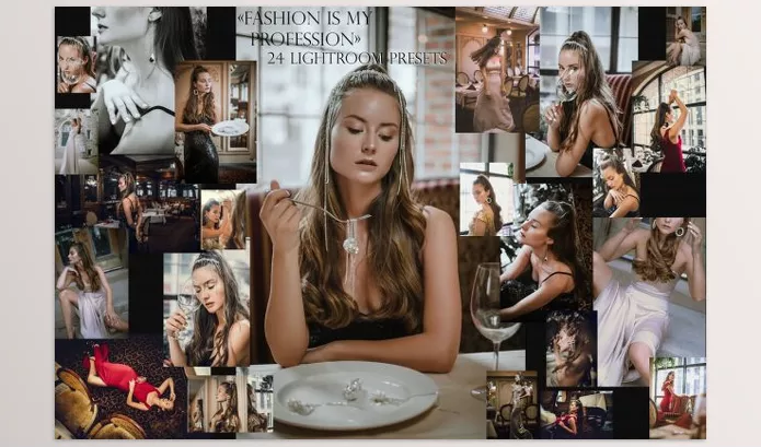 Lightroom Preset – 24 Fashion portrait LightRoom presets for LR by Kristina Wushke – Download