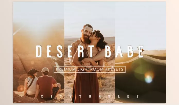 Lightroom Preset – DESERT BABE Outdoor Portrait Presets by CityTurtles – Download