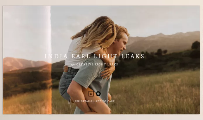 Lightroom Preset – India Earl Light Leaks by Meridian Presets – Download
