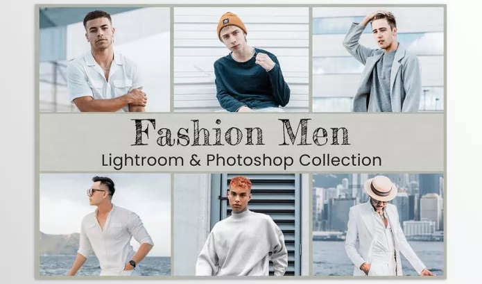 Lightroom Preset – Fashion Men Lightroom Photoshop LUTs by 3Motional – Download