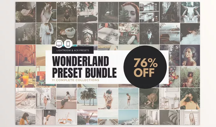Lightroom Preset – The Wonderland Preset Bundle by Applesaw.co – Download