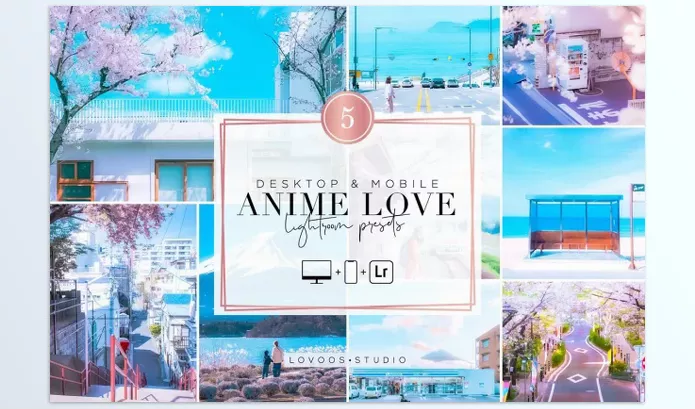 Lightroom Preset – ANIME LOVE by Say Studio – Download