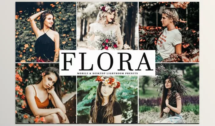 Lightroom Preset – Flora Lightroom Presets Pack by Creativetacos – Download