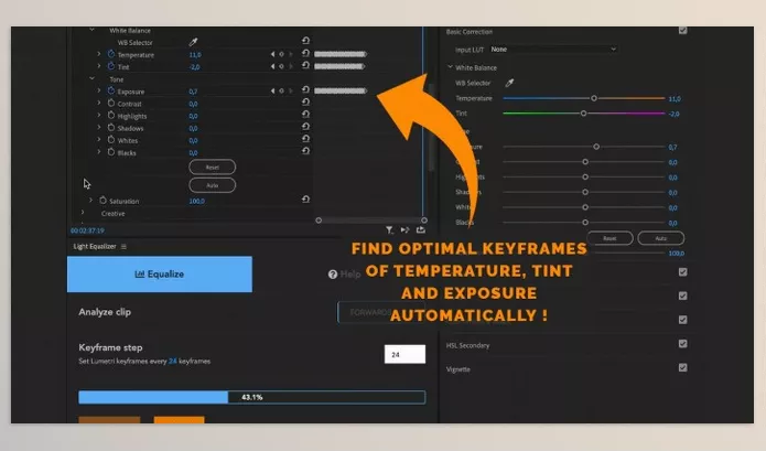 Plugin – Light Equalizer for Premiere Pro by Kamil Pekala – Download