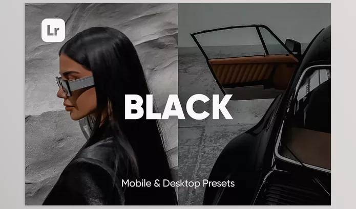 Lightroom Preset – 5 Black Lightroom Presets by Hot Buns Presets – Download