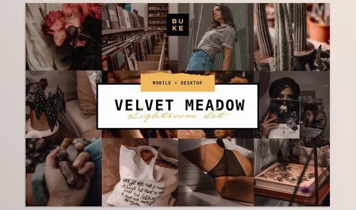 Lightroom Preset – 4 Moody Aesthetic Lightroom Presets by SHOOM HOUSE – Download