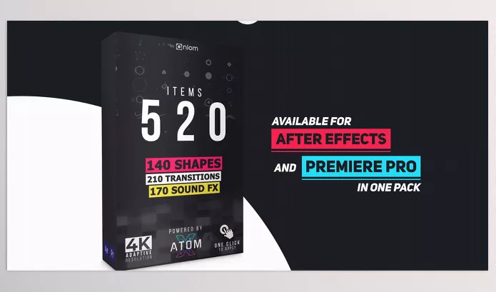 Project – Shape Elements Library | AtomX by aniom – Download 28873541