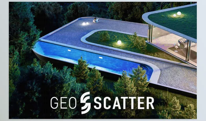 Blender Addon – Geo Scatter by bd3d – Download