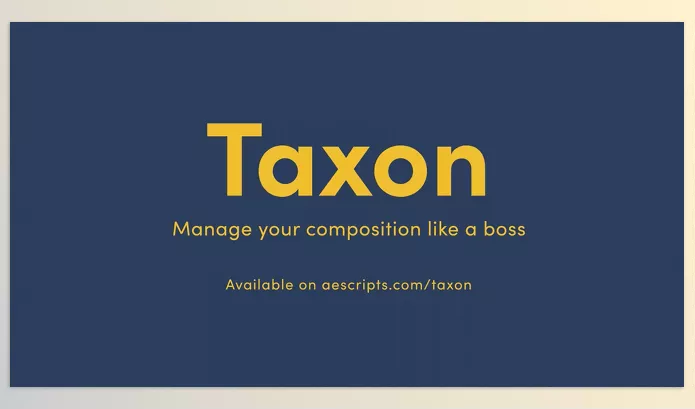 Plugin – Taxon by Eyal Cohen – Download