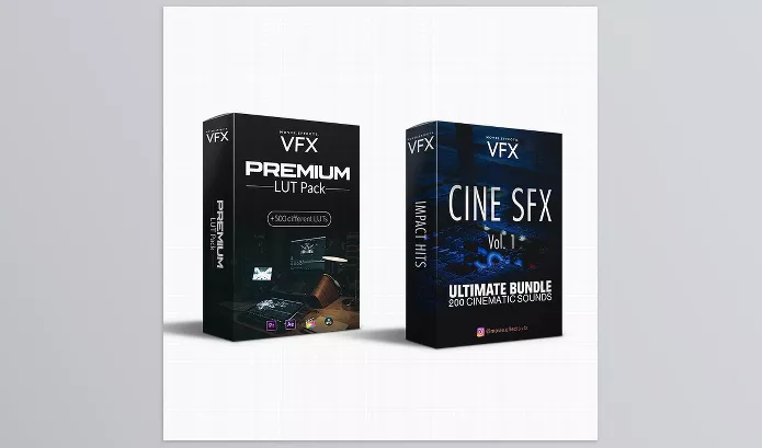 LUT Pack – CINE SFX Vol. 1 and Premium LUTs Pack by Movie Effects VFX – Download