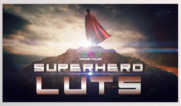 LUT Pack – Superhero LUTs by Triune Digital – Download