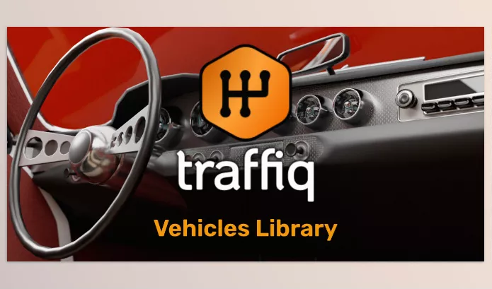 Blender Addon – Car Library – Traffiq Car Models – Rigged Cars, Contemporary Cars, Old Cars by polygoniq – Download