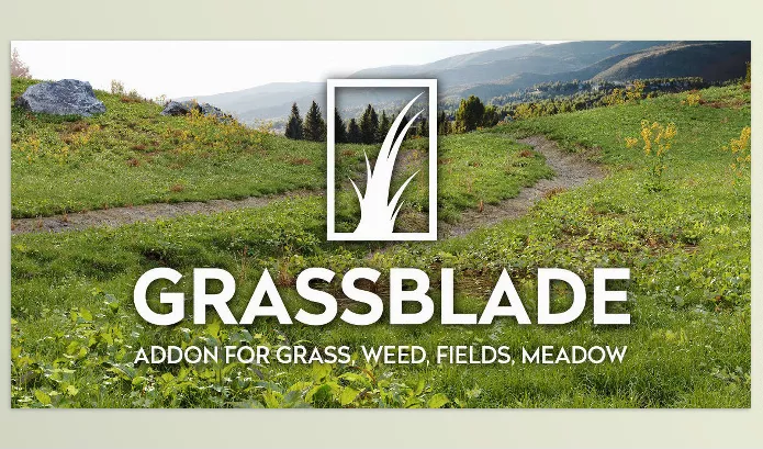 Blender Addon – Grassblade by Bproduction – Download