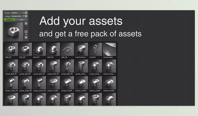 Blender Addon – Asset Management by Pitiwazou – Download