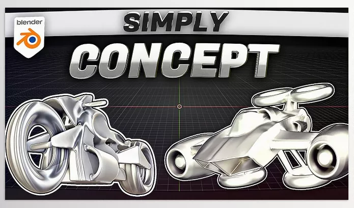 Blender Addon – Simply Concept by VjaceslavT – Download