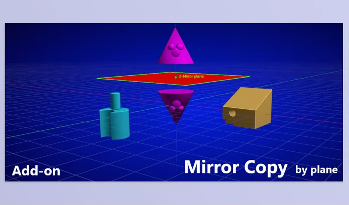Blender Addon – Mirror Copy by KVD – Download