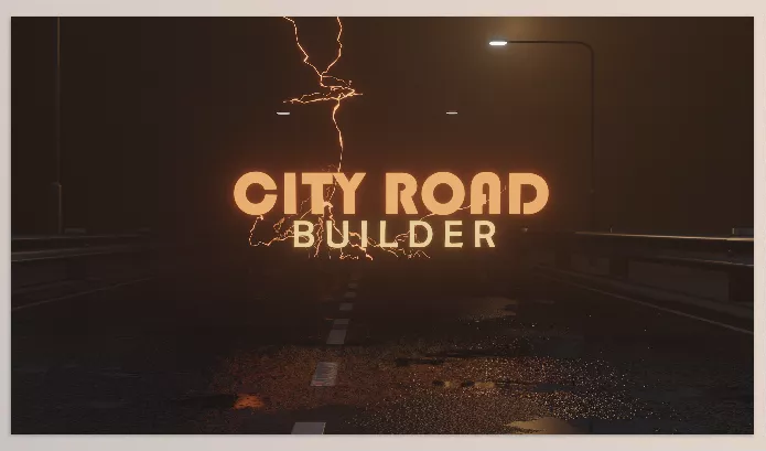 Blender Addon – City Road Builder by EdenWeby 3D – Download
