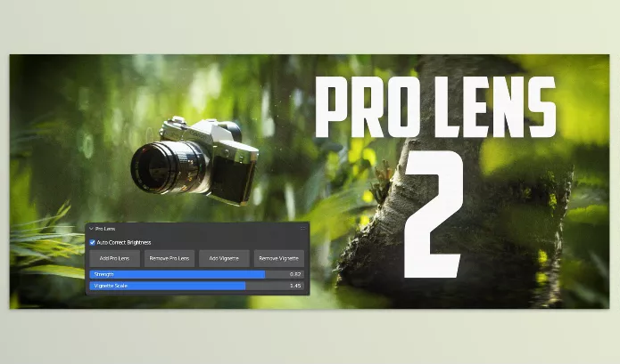 Blender Addon – Pro Lens by William Landgren – Download