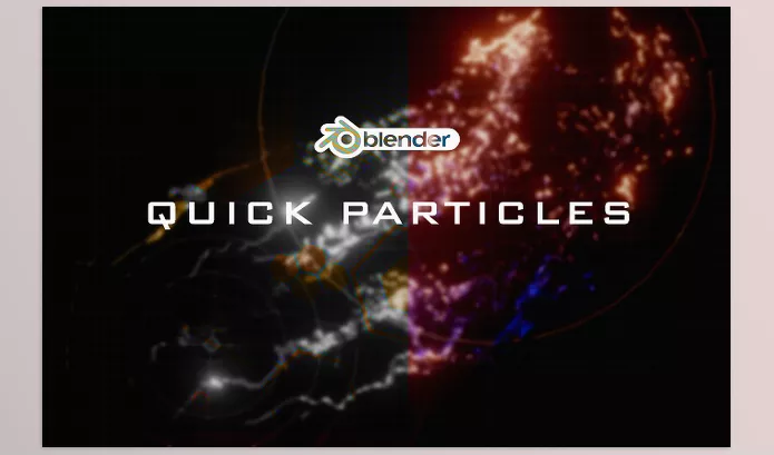 Blender Addon – Quick Particles Addon for Blender by EdenWeby 3D – Download