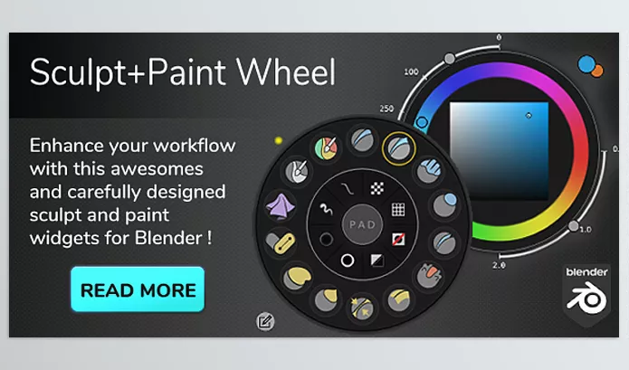 Blender Addon – Sculpt-Paint Wheel by jfmatheu – Download