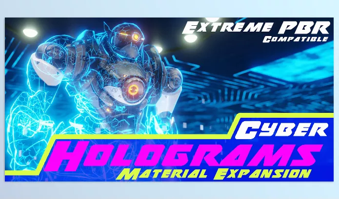 Blender Addon – Cyber Holograms by Andrew_D – Download