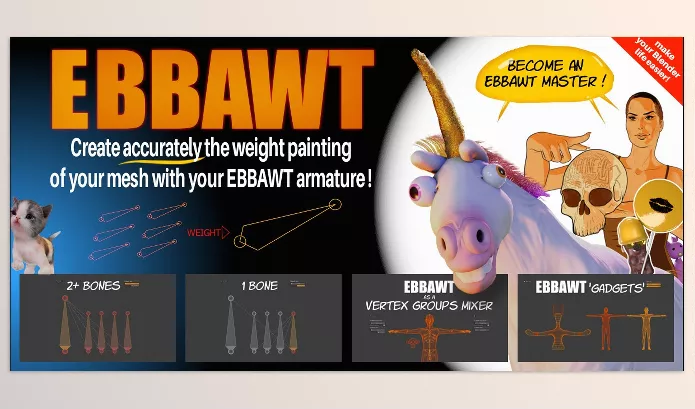 Blender Addon – Ebbawt by Terry Teddy – Download
