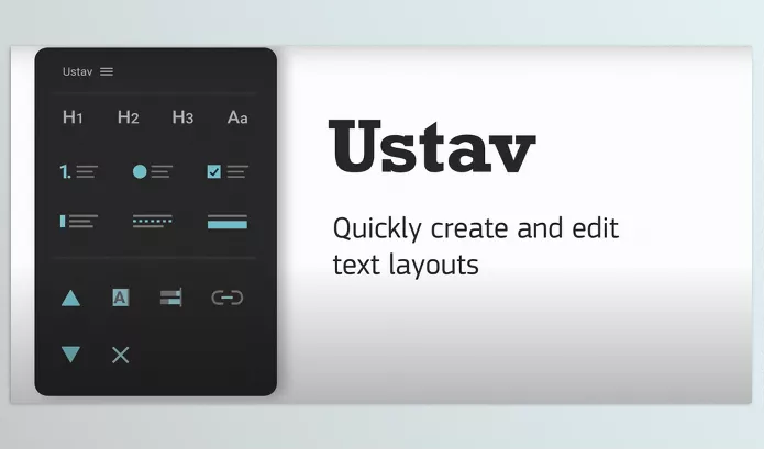Plugin – Ustav Text layouts editor by Kabansky – Download