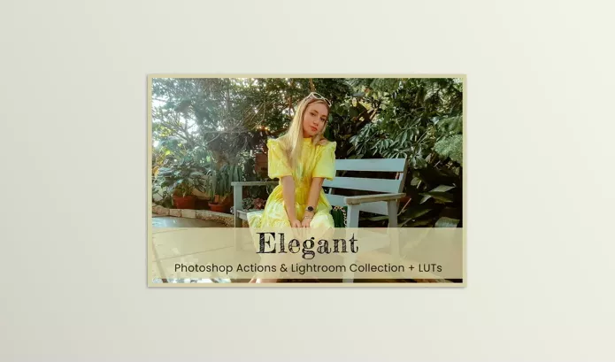 Photoshop Plugin – 12 Elegant Photoshop Actions Presets by 3Motional – Download