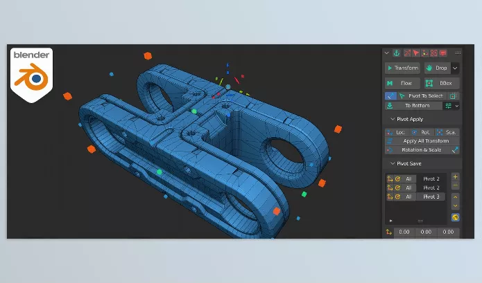 Blender Addon – Pivot Transform 3 by Max Derksen – Download