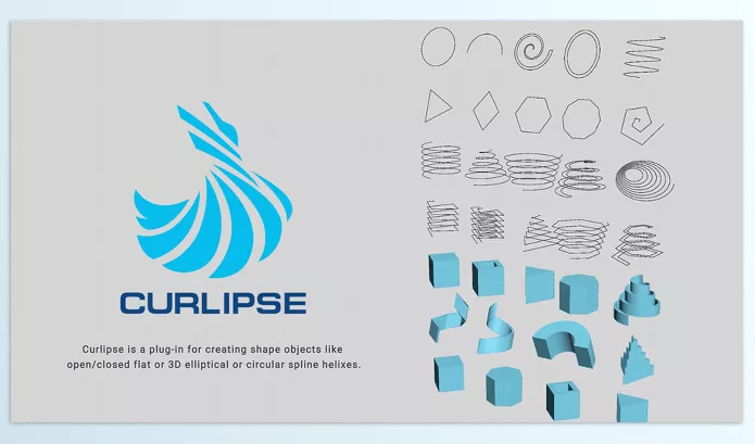 3Ds Max Asset – Curlipse – 3Ds Max Shape Object by KSTUDIO – Download