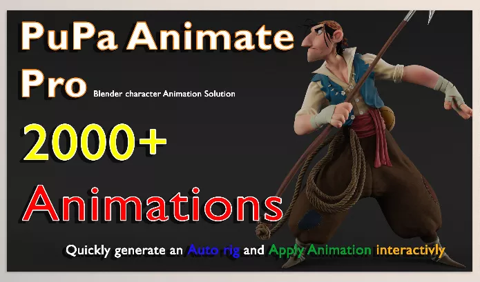 Blender Addon – Pupa Animate Pro by Luwizart – Download