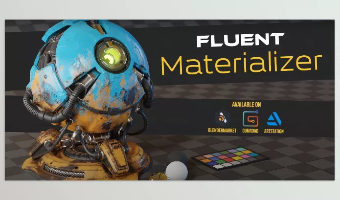 Blender Addon – Fluent Materializer by CG Thoughts – Download