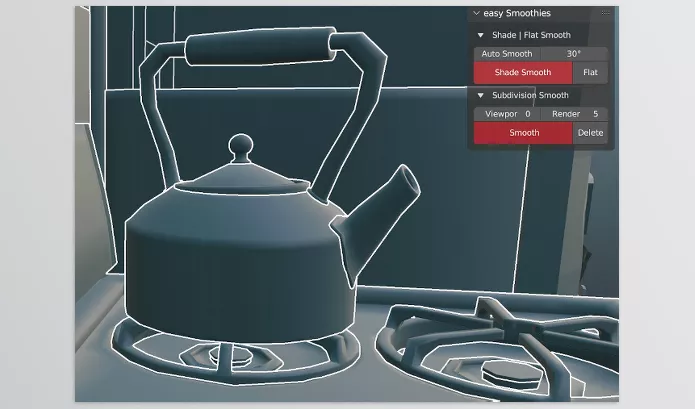 Blender Addon – Easy Smoothies by jkdesign – Download