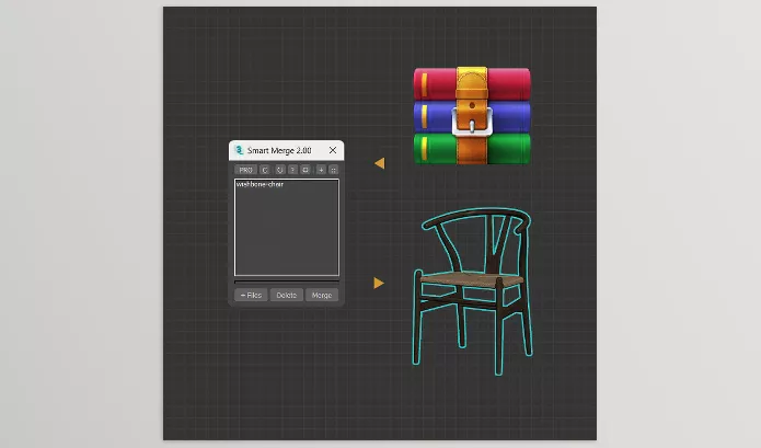 3Ds Max Asset – Smart Merge by D95 DESIGN – Download