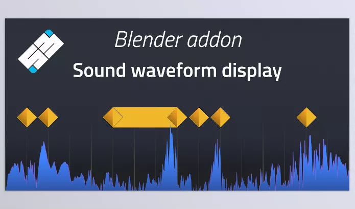 Blender Addon – Sound Waveform Display by pullup – Download