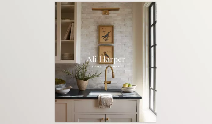 Lightroom Preset – REFINED x Ali Harper by REFINED CO – Download