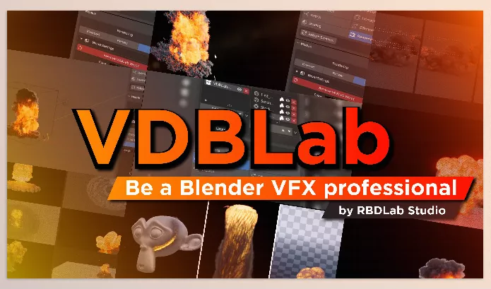 Blender Addon – VDBLab by B3FX Studios – Download