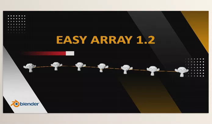 Blender Addon – Easy Array by safa güzel – Download