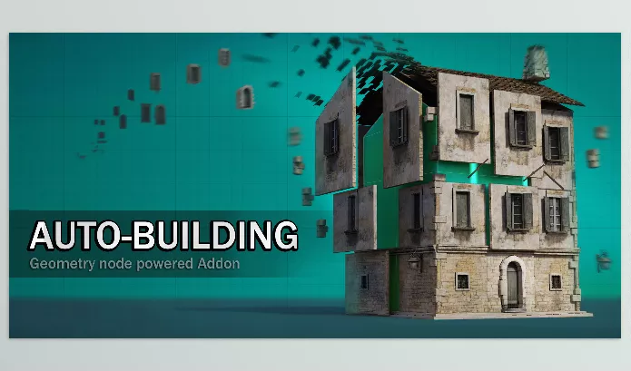 Blender Addon – Auto Building for Blender by Julien Gauthier – Download