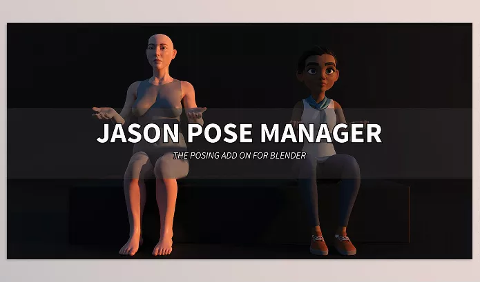 Blender Addon – Jason Pose Manager by Vincentius Sesarius – Download