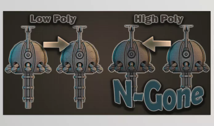 Blender Addon – N Gone pro by Take Refuge 3D – Download