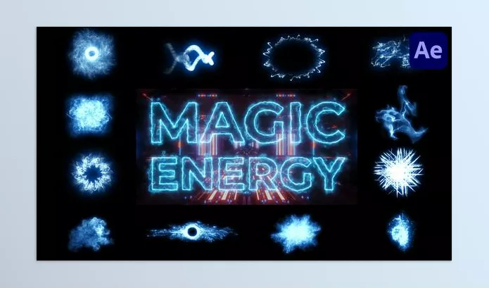 Project – Magic Energy for After Effects by VFXgenerator – Download 50326633